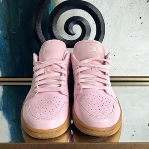 Nike Arctic Pink Gum Jordan 1 Low